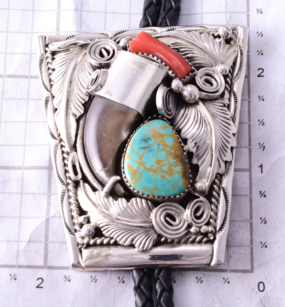 Bear claw bolo tie 2025