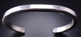 Vintage Silver Navajo Handmade Men's Sunrise Bracelet stamped Chee 6D28Y