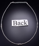 16" Silver Handstrung Graduated (3-6mm) Navajo Pearls Necklace 6H25R