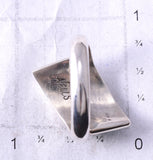 Preowned- Adjustable Silver Multistone Navajo Inlay Wrap Ring - Albert Nells 5K10Q
