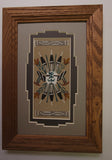 Navajo Sandpainting by Marlene Doby - Sun Design 5J08R
