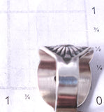 Size 9-3/4 Silver & Mediterranean Coral Navajo Ring by Derrick Gordon 5H21N