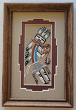 Navajo Sandpainting by Marlene Doby - Yei-Bi-Chei design 6D01B