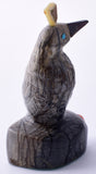 Picasso Marble Zuni Fetish by Darrin Boone - Quail 5L09E