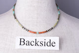 Multistone Heishi Necklace by Kewa Ramona Bird - 6J31Q