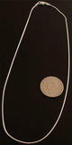 16 inch - 1.2mm Round Chain - Italian Silver Chain ZL11A