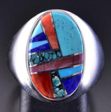 Size 10 Inlay Men's Ring by Pamela Daniels 2K18C