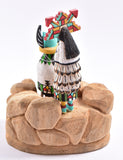 Shalako and Crow Mother Hopi Kachina by S. Miguel - 1K15M