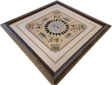 Large Navajo Sandpainting Sun Design 2L03H