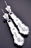 Multistone Inlay Earrings by Candace Skeets 2K21S