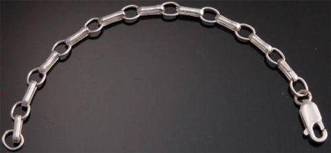 Silver Extension Chain - 4-1/2 in. Long  ADD LENGTH TO ANY NECKLACE    YJ21G