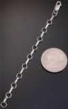 Silver Extension Chain - 4-1/2 in. Long  ADD LENGTH TO ANY NECKLACE    YJ21G