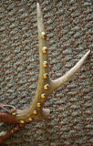 Beaded Antler & Feather Peace Pipe Wall Art NJ02S