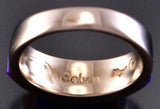 Size 5 Inlay 14k Gold ring by Calvin Begay 2J20P