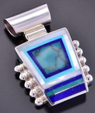 Inlay Pendant by Benson Manygoat 2K10R