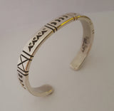 4 Sacred Mountain Bracelet by Erick Begay - 7 inch wrist