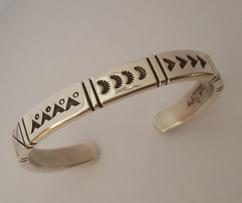 4 Sacred Mountain Bracelet by Erick Begay - 7 inch wrist