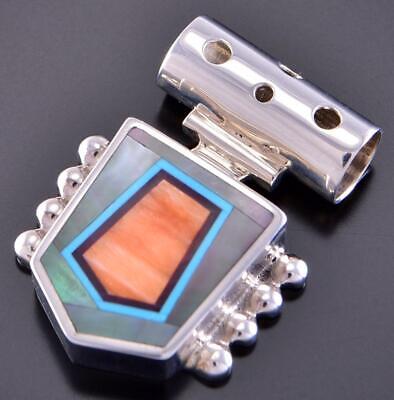 Inlay Pendant by Benson Manygoats 2K10O