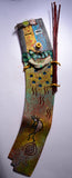 Navajo Pottery - Yei Bi Chei Mask - by David John 2L07B
