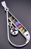 Rain Bird Design Pendant by Sheryl Edaakie 2K15H
