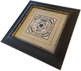 Storm and Lightning Design Navajo Sandpainting by Orlando Myerson 2L03F