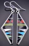 Large Traditional Zuni Earring by Sheryl Edaakie 2K15Q