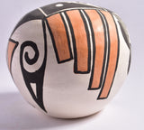 Traditional Acoma Seed Pot by D. Victorino 1K17G