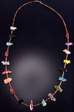 Single Strand Multistone Fetish Necklace by Neil Thomas 2L23A