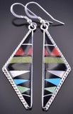 Large Traditional Zuni Earring by Sheryl Edaakie 2K15Q