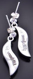 Inlay Earrings by Aldora Henry 2K21F