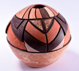 Hopi Pottery by Delmar Polacca Kachina Design 2L06D