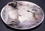 Vintage Silver "Strong" Bear Claw Buckle 2H31H