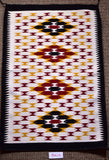 Navajo Handwoven Rug - Eye Dazzler design - ZH17D