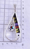 Rain Bird Design Pendant by Sheryl Edaakie 2K15H