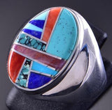 Size 10 Inlay Men's Ring by Pamela Daniels 2K18C