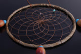 Feather Leather Decorative Dream Catcher- VN21M