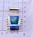 Inlay Pendant by Benson Manygoat 2K10R