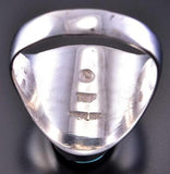 Size 11-1/2 Inlay Men's Ring by Jerome Yazzie 2K18D