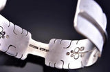 Silver Sacred Eagle Feather Bracelet by David Kuticka 2K13C