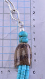 Hummingbird Mosaic Pendant with Heishi Necklace by Mary LouiseTafoya 2J20O