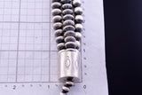 Silver 3-Strand Multishaped Navajo Pearls Necklace by Jan Mariano 2L08W