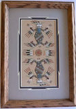 Navajo Sand Painting by Daniel Smith Jr - 9.5 x 13.5 - 1J11N
