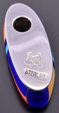 Mutli-stone Inlay Pendant Slide by Benson Manygoats 2K10S