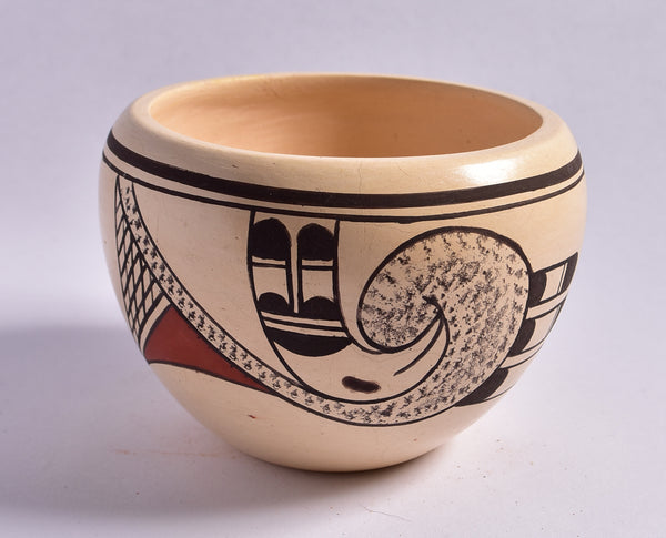 Traditional Hopi Pottery by Caroline Lomaquahu 1K16L