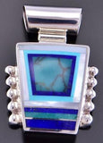 Inlay Pendant by Benson Manygoat 2K10R