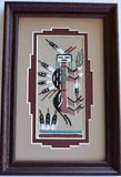 Navajo Sand Painting by Glen Nez 6 x 9 - 1J12B