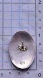 Vintage All Silver Dancing Kokopelli Navajo Earrings by GN 9A31N
