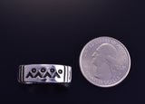 4 Sacred Mountains Ring Band Ring By Erick Begay TO12Q