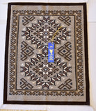 Award winning Two Grey Hills Navajo Rug by Martha Smith - First Place - 1J14A