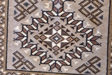 Award winning Two Grey Hills Navajo Rug by Martha Smith - First Place - 1J14A